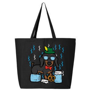 Oktoberfest German Dachshund Dog Owner Doxie 25L Jumbo Tote