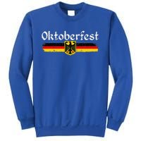 Oktoberfest German Drinking Women Vintage German Flag Sweatshirt