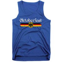 Oktoberfest German Drinking Women Vintage German Flag Tank Top