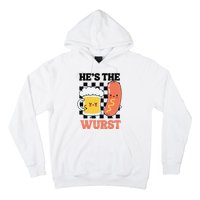 Oktoberfest German Drinking HeS The Wurst Couple Matching Hoodie