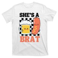 Oktoberfest German Drinking SheS A Brat Couple Matching T-Shirt