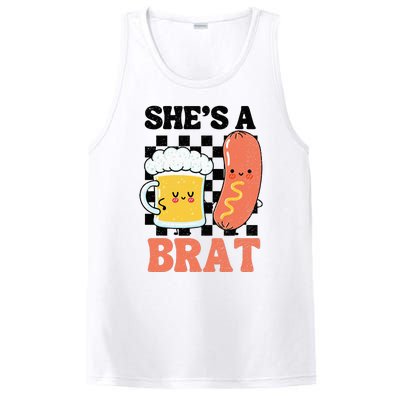 Oktoberfest German Drinking SheS A Brat Couple Matching PosiCharge Competitor Tank