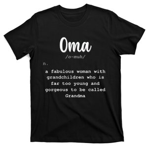 Oma Grandmother Deutschland Germany Grandma Dutch Gift Idea T-Shirt