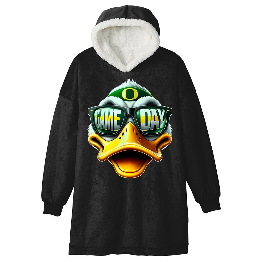 Oregon Game Day Hooded Wearable Blanket