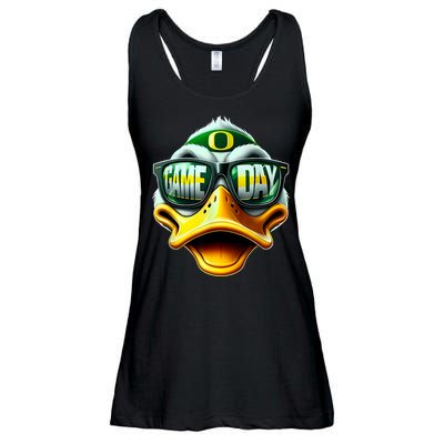 Oregon Game Day Ladies Essential Flowy Tank