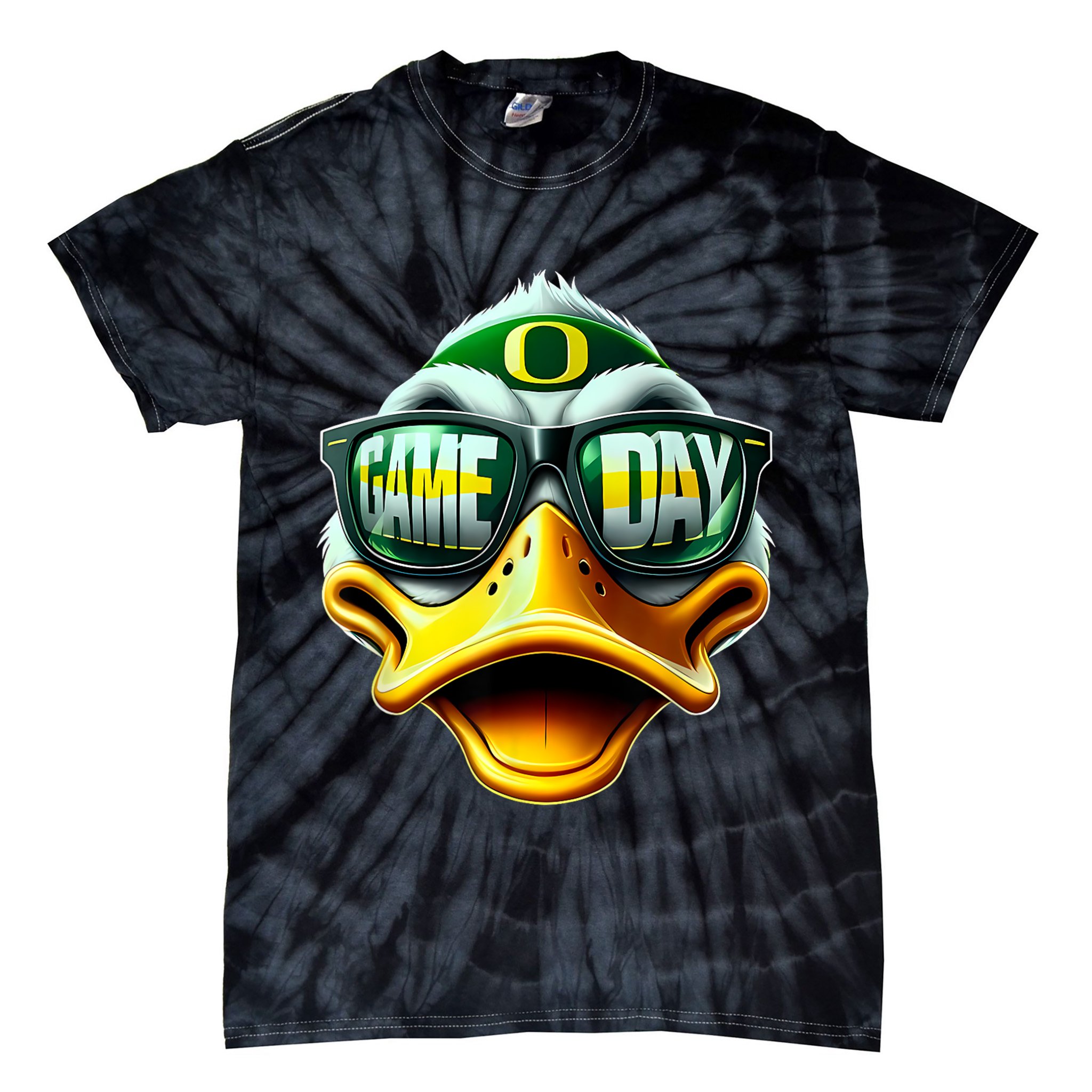 Oregon Game Day Tie-Dye T-Shirt