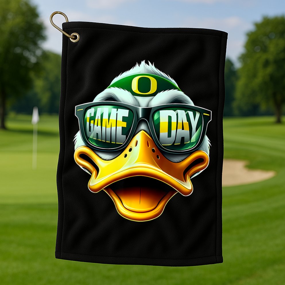 Oregon Game Day Golf Towel
