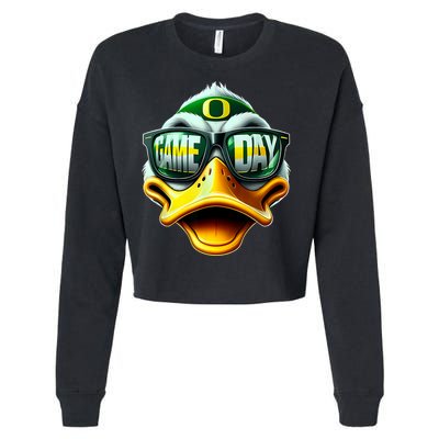Oregon Game Day Cropped Pullover Crew