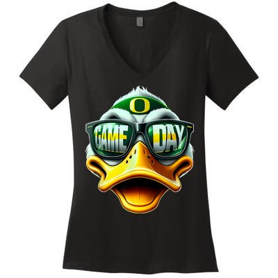 Oregon Game Day Women's V-Neck T-Shirt