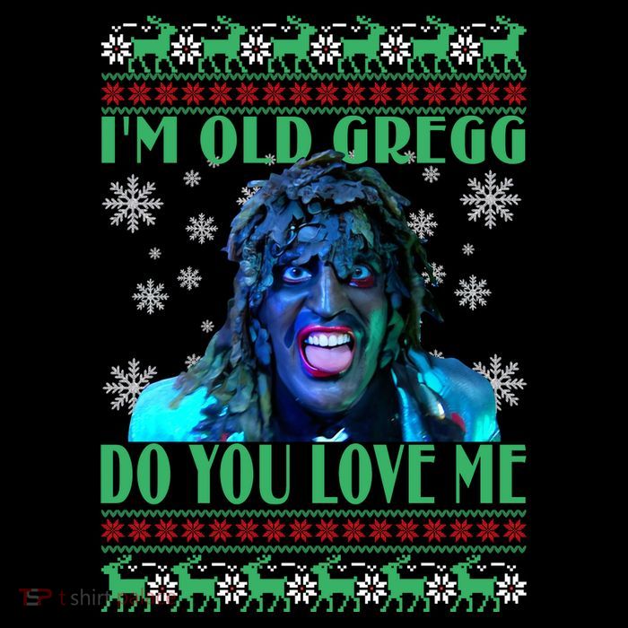 Old Gregg Do You Love Me Ugly Christmas Old Gregg Ugly Christmas Cooling Performance Long Sleeve Crew