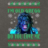 Old Gregg Do You Love Me Ugly Christmas Old Gregg Ugly Christmas Cotton Canvas Backpack