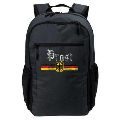 Oktoberfest German Flag Prost Vintage Daily Commute Backpack