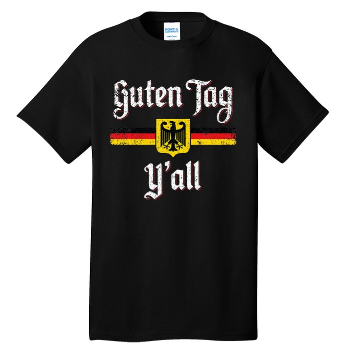 Oktoberfest German Flag Prost Guten Tag YAll Tall T-Shirt