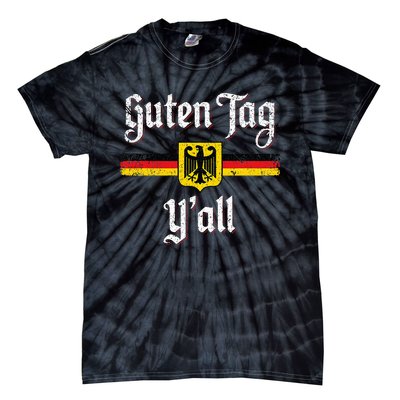 Oktoberfest German Flag Prost Guten Tag YAll Tie-Dye T-Shirt