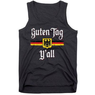 Oktoberfest German Flag Prost Guten Tag YAll Tank Top