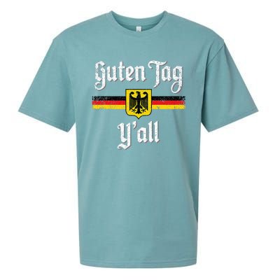 Oktoberfest German Flag Prost Guten Tag YAll Sueded Cloud Jersey T-Shirt