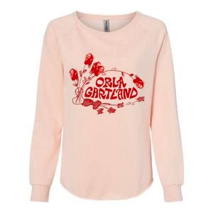 Orla Gartland Flower Womens California Wash Sweatshirt