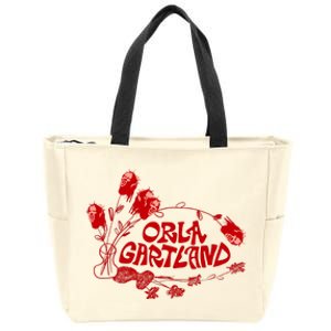 Orla Gartland Flower Zip Tote Bag