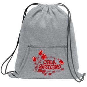 Orla Gartland Flower Sweatshirt Cinch Pack Bag