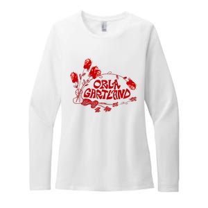 Orla Gartland Flower Womens CVC Long Sleeve Shirt