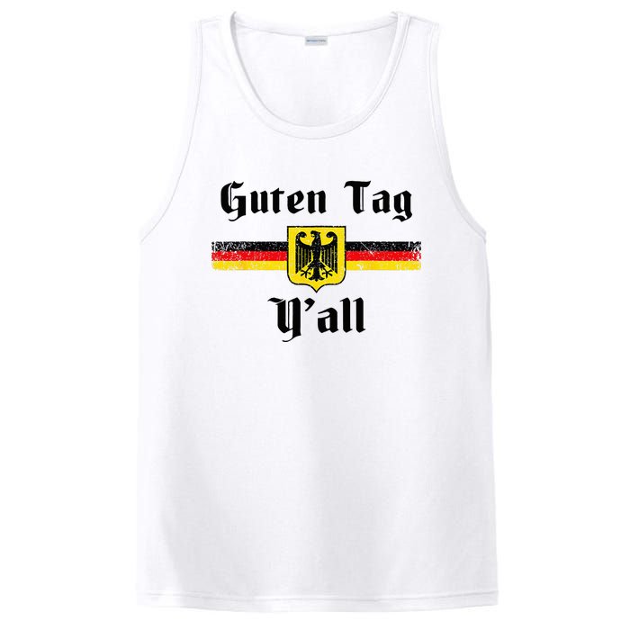 Oktoberfest German Flag Eagle Prost Guten Tag YAll Fun Idea PosiCharge Competitor Tank