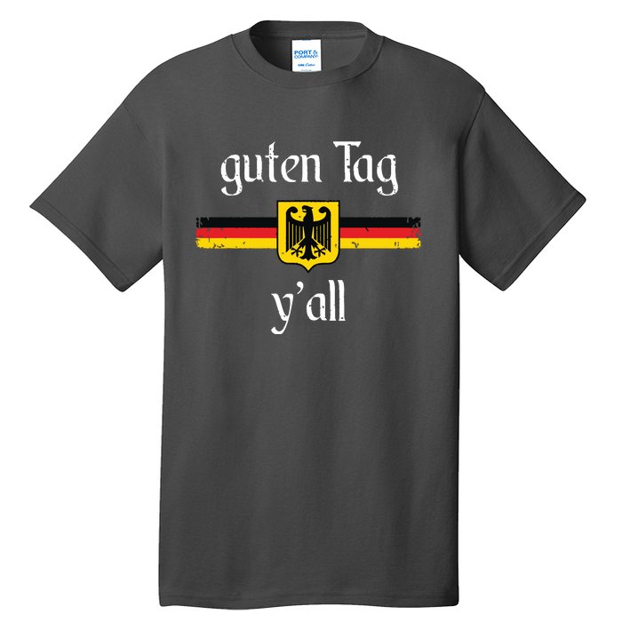 Oktoberfest German Flag Eagle Prost Guten Tag YAll Tall T-Shirt