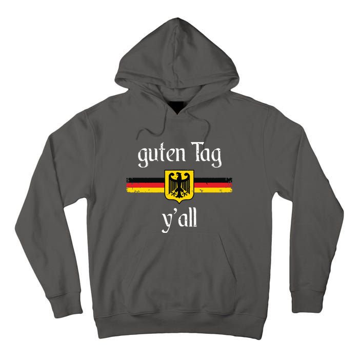 Oktoberfest German Flag Eagle Prost Guten Tag YAll Tall Hoodie