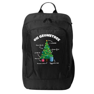 Oh Geometree Funny Christmas Tree Math Teacher City Backpack