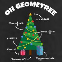 Oh Geometree Funny Christmas Tree Math Teacher Adult Drive Performance Visor