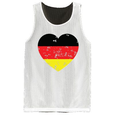 Oktoberfest German Flag Heart Germany Gift Mom Wife Mesh Reversible Basketball Jersey Tank