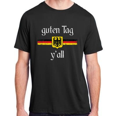 Oktoberfest German Flag Eagle Prost Guten Tag YAll Adult ChromaSoft Performance T-Shirt