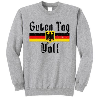 Oktoberfest German Flag Eagle Prost Guten Tag YAll Tall Sweatshirt