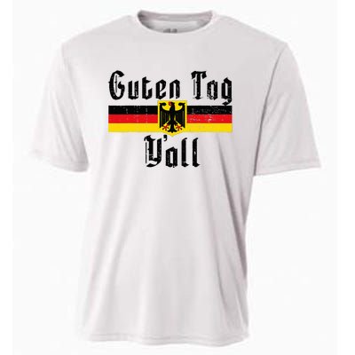 Oktoberfest German Flag Eagle Prost Guten Tag YAll Cooling Performance Crew T-Shirt