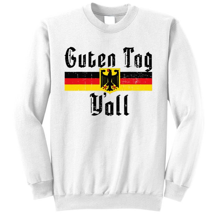 Oktoberfest German Flag Eagle Prost Guten Tag YAll Sweatshirt