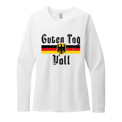 Oktoberfest German Flag Eagle Prost Guten Tag YAll Womens CVC Long Sleeve Shirt