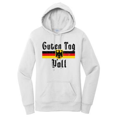 Oktoberfest German Flag Eagle Prost Guten Tag YAll Women's Pullover Hoodie