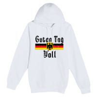 Oktoberfest German Flag Eagle Prost Guten Tag YAll Premium Pullover Hoodie