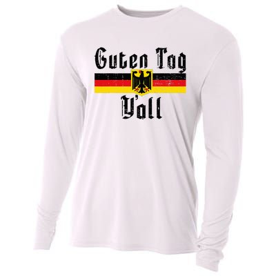 Oktoberfest German Flag Eagle Prost Guten Tag YAll Cooling Performance Long Sleeve Crew