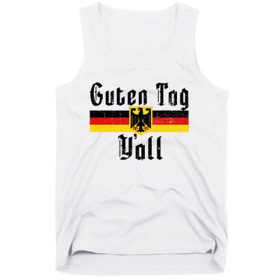 Oktoberfest German Flag Eagle Prost Guten Tag YAll Tank Top