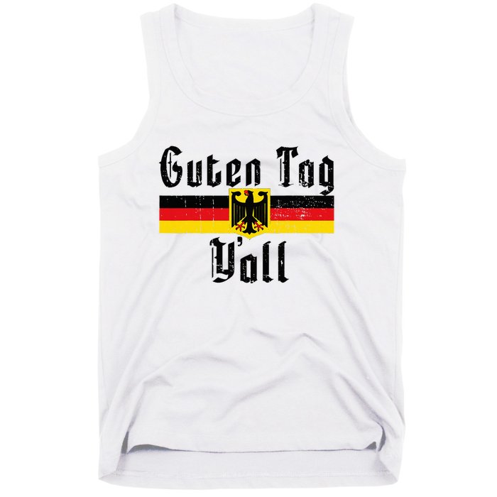 Oktoberfest German Flag Eagle Prost Guten Tag YAll Tank Top