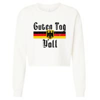 Oktoberfest German Flag Eagle Prost Guten Tag YAll Cropped Pullover Crew