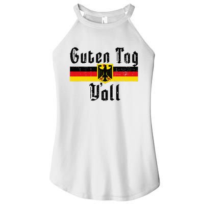 Oktoberfest German Flag Eagle Prost Guten Tag YAll Women's Perfect Tri Rocker Tank