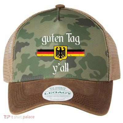 Oktoberfest German Flag Eagle Prost Guten Tag Yall Legacy Tie Dye Trucker Hat