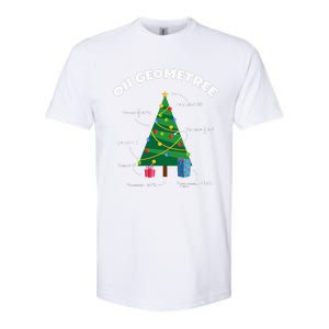 Oh Geometree Funny Christmas Tree Math Teacher Softstyle CVC T-Shirt