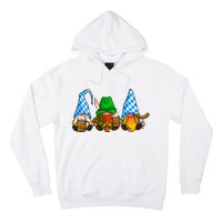 Oktoberfest Gnomes Funny Sausage Bratwurst German Party Hoodie