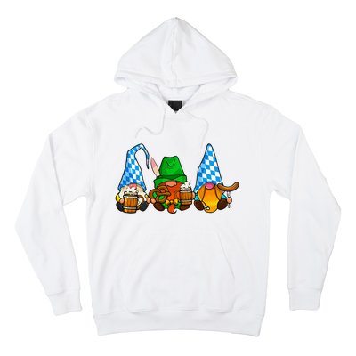 Oktoberfest Gnomes Funny Sausage Bratwurst German Party Hoodie