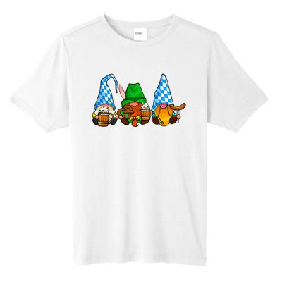 Oktoberfest Gnomes Funny Sausage Bratwurst German Party Tall Fusion ChromaSoft Performance T-Shirt