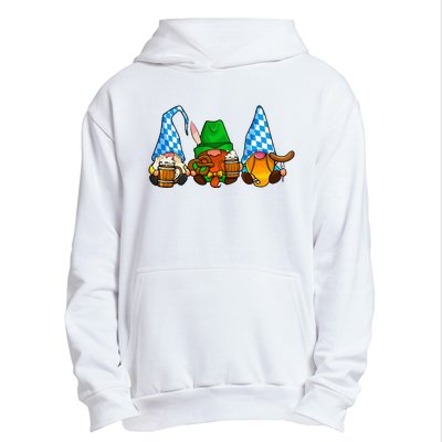 Oktoberfest Gnomes Funny Sausage Bratwurst German Party Urban Pullover Hoodie