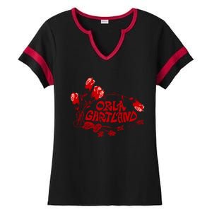 Orla Gartland Flower Ladies Halftime Notch Neck Tee