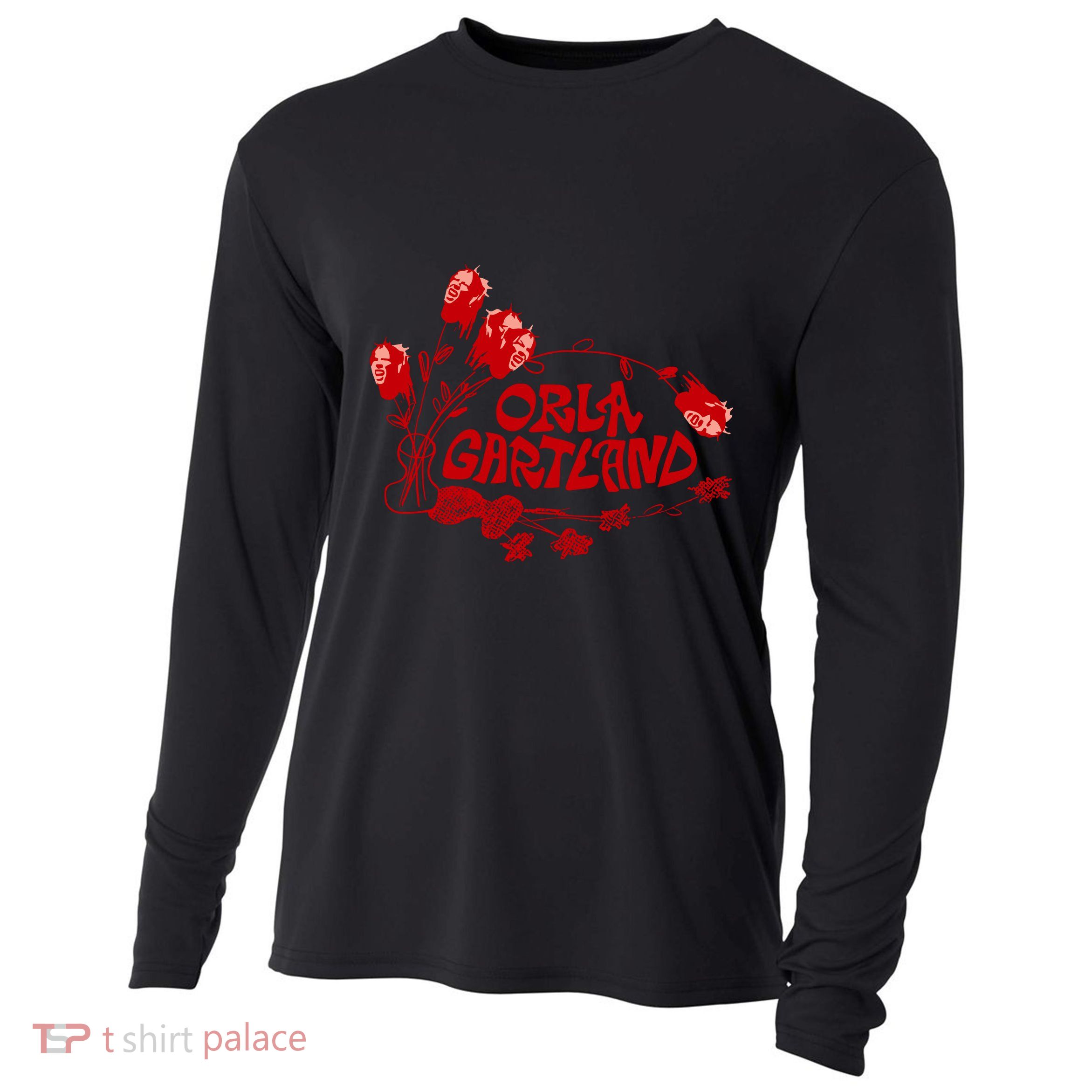 Orla Gartland Flower Cooling Performance Long Sleeve Crew